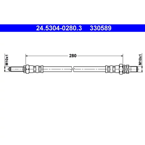 Brzdová hadica ATE 24.5304-0280.3