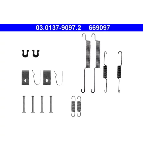 Sada príslušenstva brzdovej čeľuste ATE 03.0137-9097.2