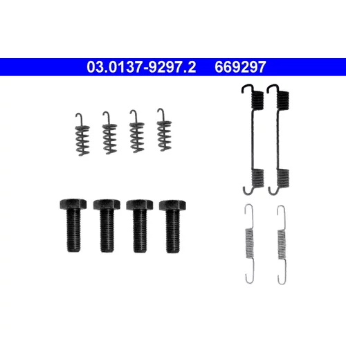 Sada príslušenstva čeľustí parkovacej brzdy ATE 03.0137-9297.2
