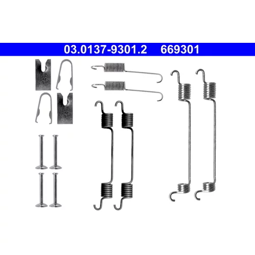 Sada príslušenstva brzdovej čeľuste ATE 03.0137-9301.2