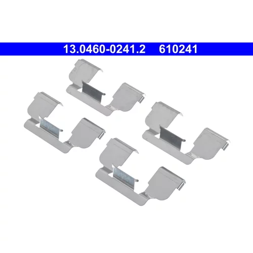 Sada príslušenstva obloženia kotúčovej brzdy ATE 13.0460-0241.2 - obr. 1