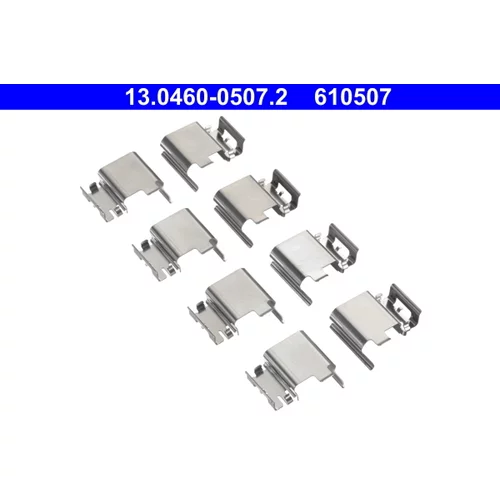 Sada príslušenstva obloženia kotúčovej brzdy ATE 13.0460-0507.2 - obr. 1
