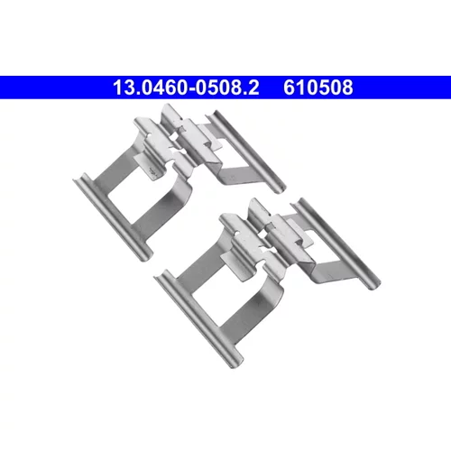 Sada príslušenstva obloženia kotúčovej brzdy ATE 13.0460-0508.2 - obr. 1