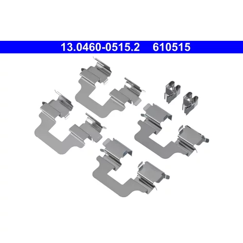 Sada príslušenstva obloženia kotúčovej brzdy ATE 13.0460-0515.2 - obr. 1
