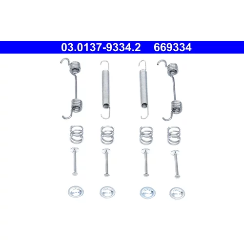 Sada príslušenstva čeľustí parkovacej brzdy ATE 03.0137-9334.2 - obr. 1