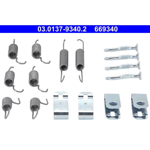Sada príslušenstva čeľustí parkovacej brzdy ATE 03.0137-9340.2 - obr. 1