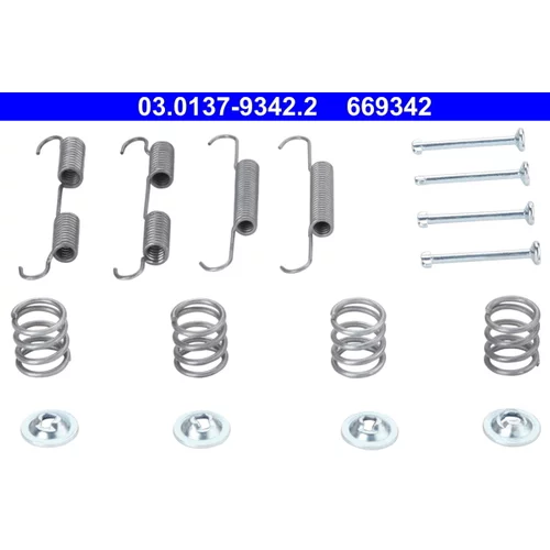 Sada príslušenstva čeľustí parkovacej brzdy ATE 03.0137-9342.2 - obr. 1