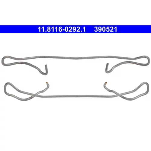 Pružina brzdového strmeňa ATE 11.8116-0292.1 - obr. 1