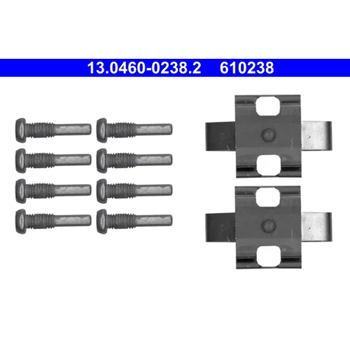 Sada príslušenstva obloženia kotúčovej brzdy ATE 13.0460-0238.2