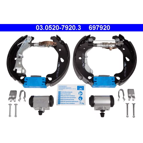 Sada brzdových čeľustí ATE 03.0520-7920.3