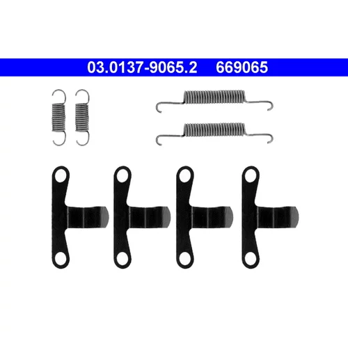 Sada príslušenstva čeľustí parkovacej brzdy ATE 03.0137-9065.2