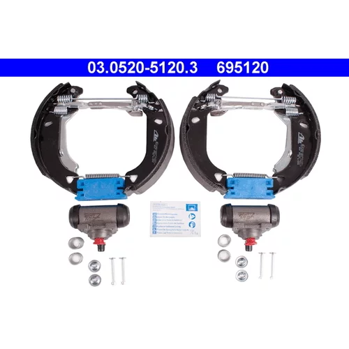 Sada brzdových čeľustí ATE 03.0520-5120.3