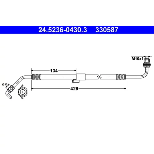 Brzdová hadica ATE 24.5236-0430.3