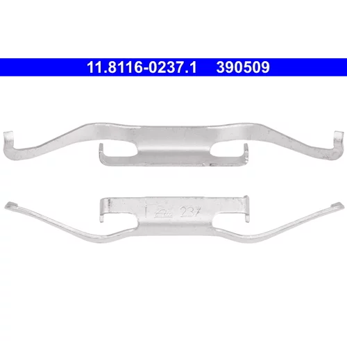 Pružina brzdového strmeňa ATE 11.8116-0237.1 - obr. 1