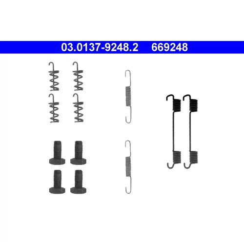 Sada príslušenstva čeľustí parkovacej brzdy ATE 03.0137-9248.2