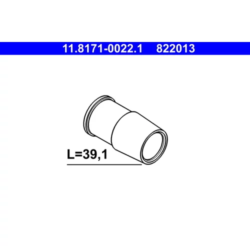 Vodiace puzdro brzd. strmeňa ATE 11.8171-0022.1