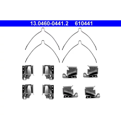 Sada príslušenstva obloženia kotúčovej brzdy ATE 13.0460-0441.2