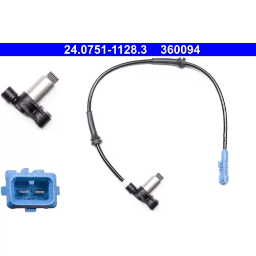 Snímač počtu otáčok kolesa ATE 24.0751-1128.3