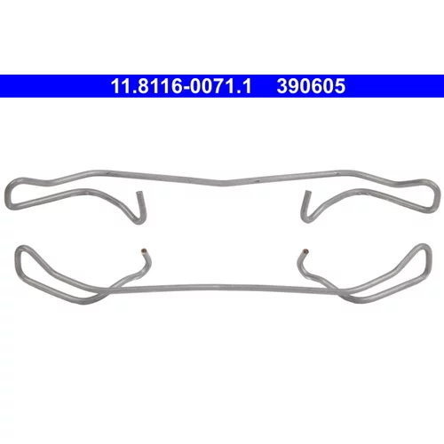 Pružina brzdového strmeňa ATE 11.8116-0071.1 - obr. 1
