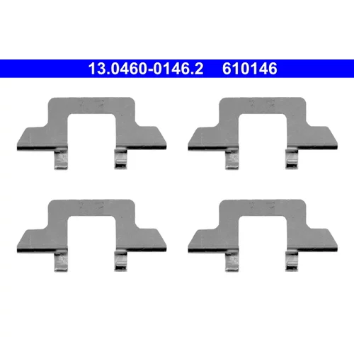 Sada príslušenstva obloženia kotúčovej brzdy ATE 13.0460-0146.2