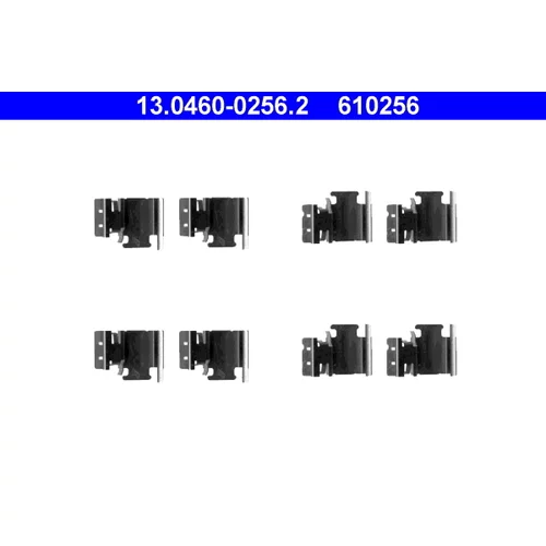 Sada príslušenstva obloženia kotúčovej brzdy ATE 13.0460-0256.2
