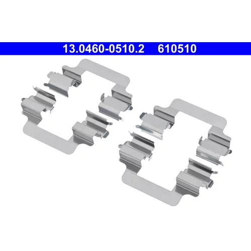 Sada príslušenstva obloženia kotúčovej brzdy ATE 13.0460-0510.2 - obr. 1