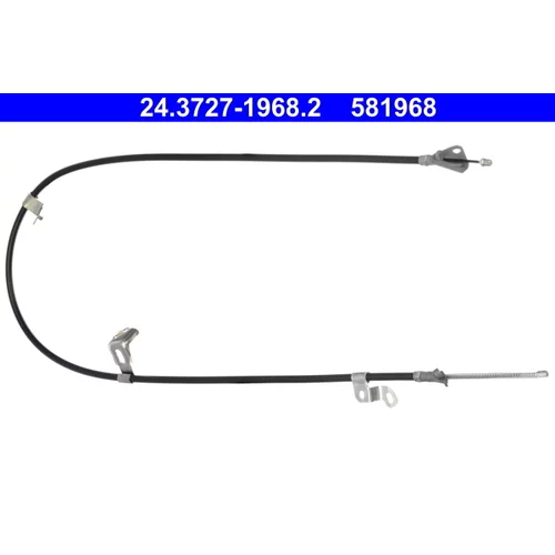 Ťažné lanko parkovacej brzdy ATE 24.3727-1968.2 - obr. 1