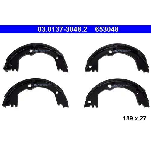 Sada brzd. čeľustí parkov. brzdy ATE 03.0137-3048.2 - obr. 1