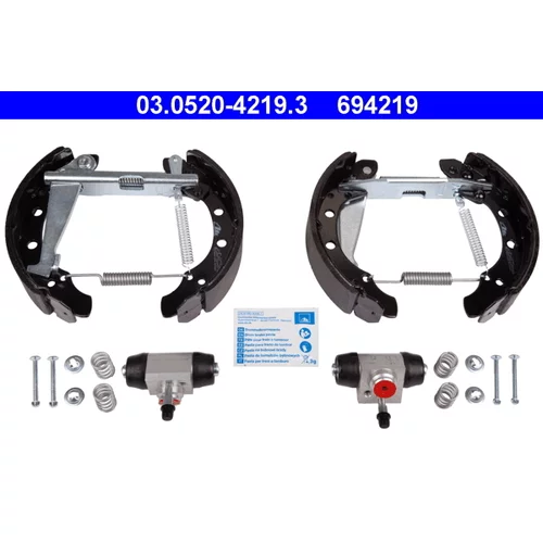 Sada brzdových čeľustí ATE 03.0520-4219.3