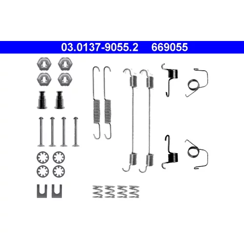 Sada príslušenstva brzdovej čeľuste ATE 03.0137-9055.2