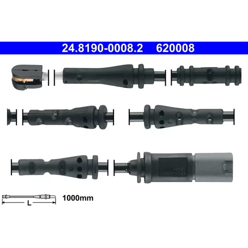 Výstražný kontakt opotrebenia brzdového obloženia ATE 24.8190-0008.2