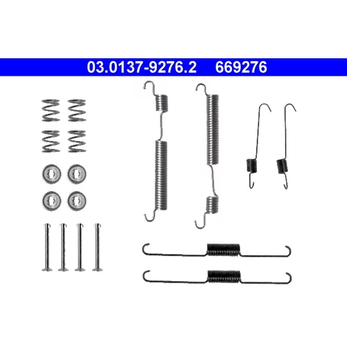 Sada príslušenstva brzdovej čeľuste ATE 03.0137-9276.2