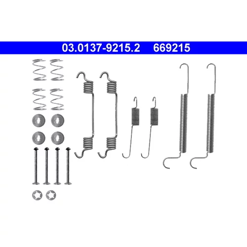 Sada príslušenstva brzdovej čeľuste 03.0137-9215.2 /ATE/