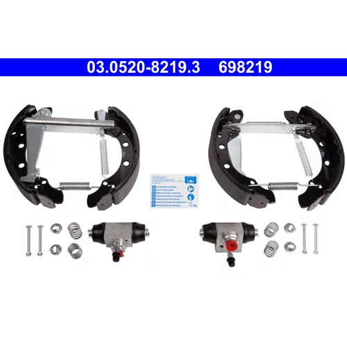 Sada brzdových čeľustí 03.0520-8219.3 /ATE/