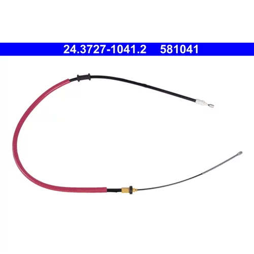 Ťažné lanko parkovacej brzdy ATE 24.3727-1041.2 - obr. 1