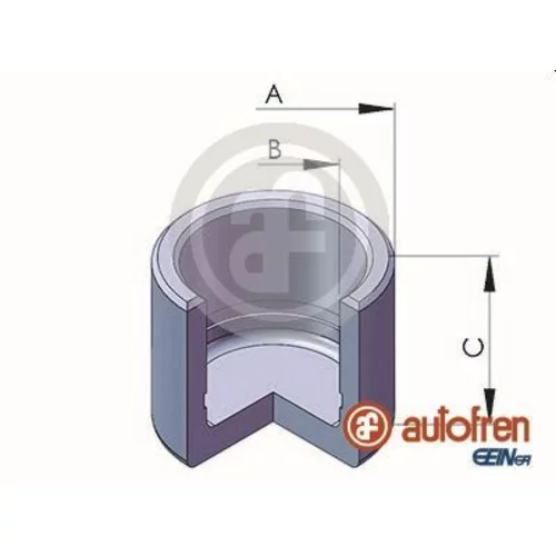 Piest brzdového strmeňa AUTOFREN SEINSA D02528