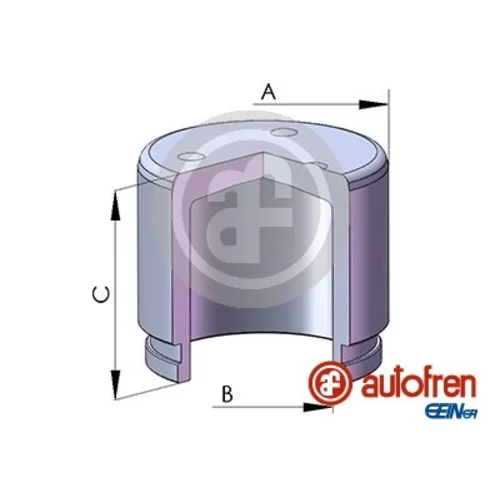 Piest brzdového strmeňa D025800 (AUTOFREN SEINSA)