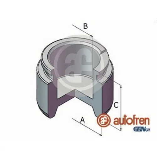 Piest brzdového strmeňa AUTOFREN SEINSA D025586