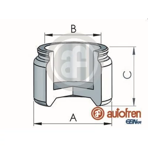 Piest brzdového strmeňa AUTOFREN SEINSA D025514