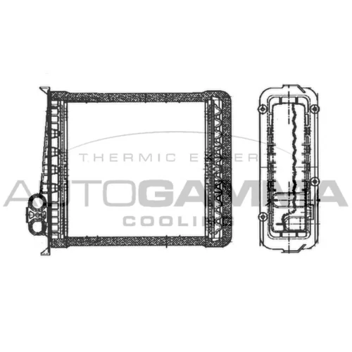 Výmenník tepla vnútorného kúrenia AUTOGAMMA 102485