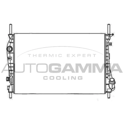 Chladič motora AUTOGAMMA 103157