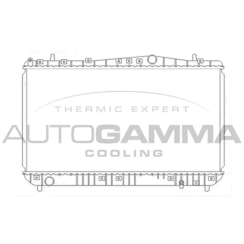 Chladič motora AUTOGAMMA 103905