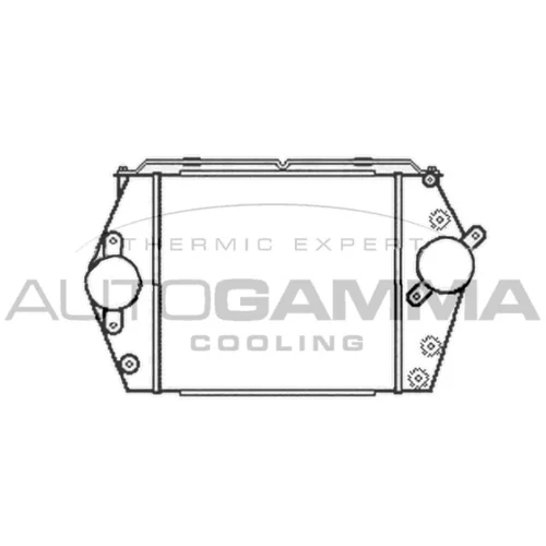 Chladič plniaceho vzduchu AUTOGAMMA 104774