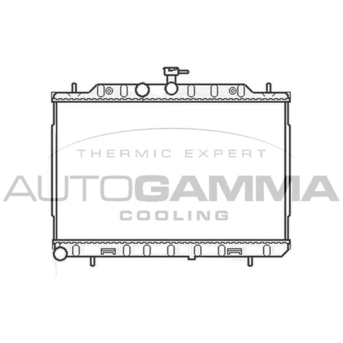 Chladič motora AUTOGAMMA 105442