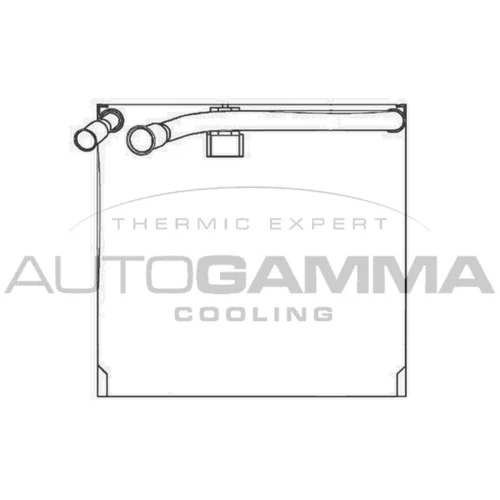 Výparník klimatizácie AUTOGAMMA 112209