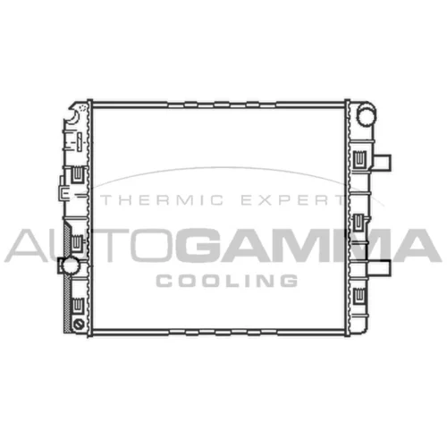 Chladič motora AUTOGAMMA 404336