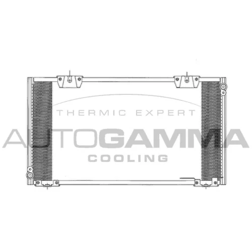 Kondenzátor klimatizácie AUTOGAMMA 102799