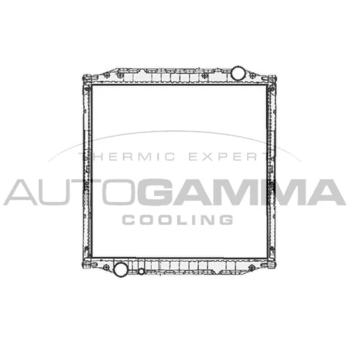 Chladič motora AUTOGAMMA 404802