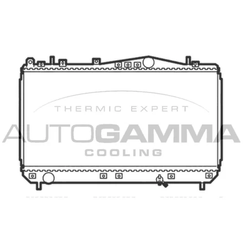 Chladič motora AUTOGAMMA 103650