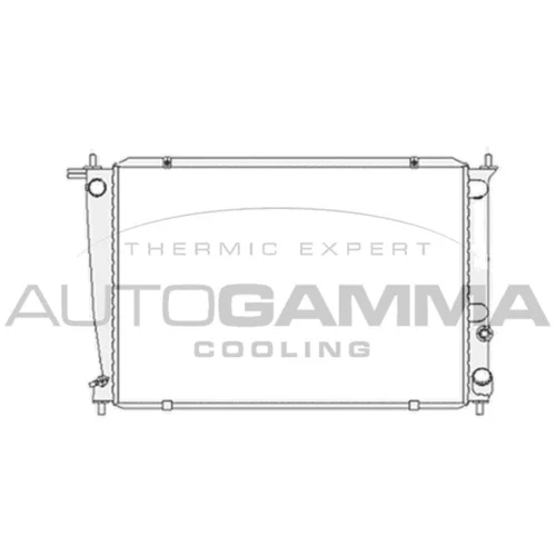 Chladič motora AUTOGAMMA 104071